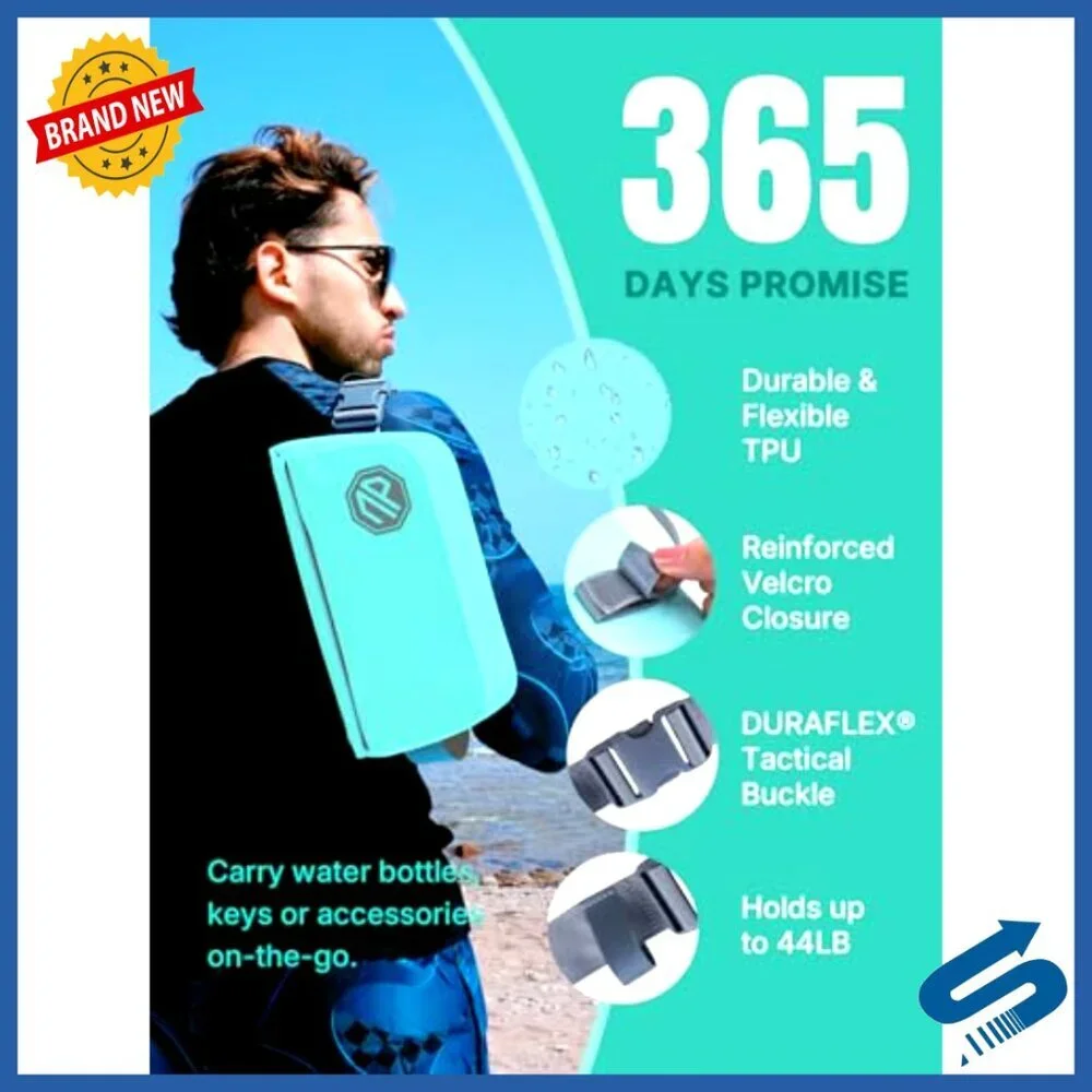 IPX7 Waterproof Fanny Pack 2.5L Magnetic Closure Dry Bag Kayaking